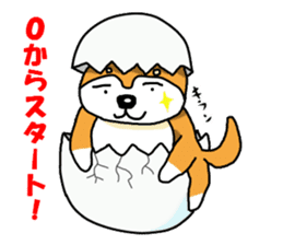 Honwaka Shiba Inu sticker #12608418