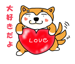Honwaka Shiba Inu sticker #12608431
