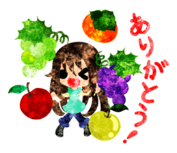 A wonderful autumn time sticker #12608698