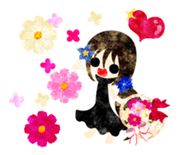 A wonderful autumn time sticker #12608703