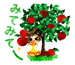 A wonderful autumn time sticker #12608704