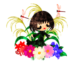 A wonderful autumn time sticker #12608707