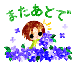 A wonderful autumn time sticker #12608712