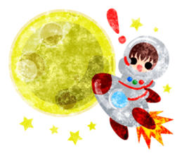 A wonderful autumn time sticker #12608715