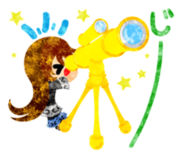 A wonderful autumn time sticker #12608716