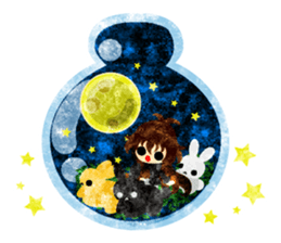 A wonderful autumn time sticker #12608721