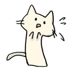 Cat was hungry!2 sticker #12608829