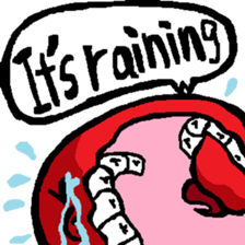 The crying man sticker #12608914