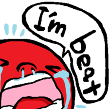 The crying man sticker #12608924