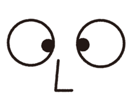 Eye to eye sticker #12608913