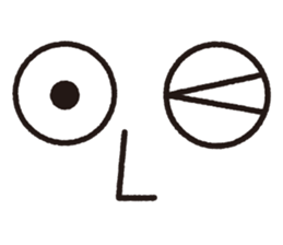 Eye to eye sticker #12608917