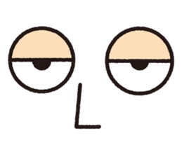 Eye to eye sticker #12608941