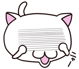 I see . he is just a cute cat. sticker #12609269