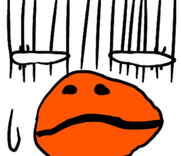 Naive chicken (no words) sticker #12609665