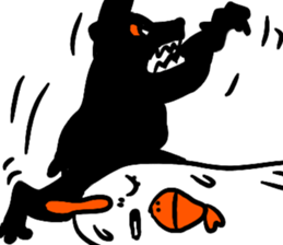 Naive chicken (no words) sticker #12609690