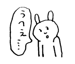 popopo rabbit sticker #12610142