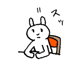 popopo rabbit sticker #12610147