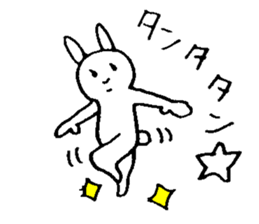popopo rabbit sticker #12610148