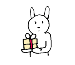 popopo rabbit sticker #12610156