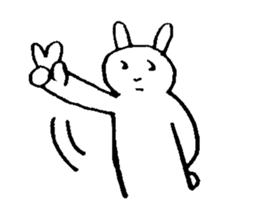 popopo rabbit sticker #12610164