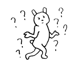 popopo rabbit sticker #12610170