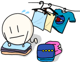 Hito-kun and Alien sticker #12610253