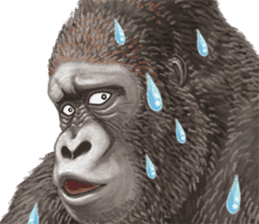 Gorilla lover sticker #12610466