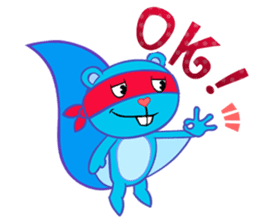 Happy Tree Friends: Splendid by keez sticker #12610618