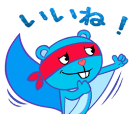 Happy Tree Friends: Splendid by keez sticker #12610619