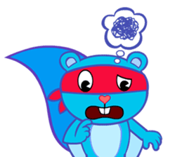 Happy Tree Friends: Splendid by keez sticker #12610618