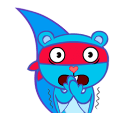 Happy Tree Friends: Splendid by keez sticker #12610618