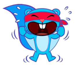 Happy Tree Friends: Splendid by keez sticker #12610618