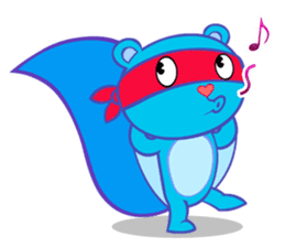 Happy Tree Friends: Splendid by keez sticker #12610618