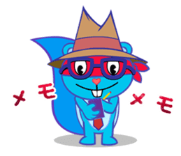 Happy Tree Friends: Splendid by keez sticker #12610618