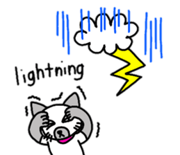 Cute Siamese cat stamp 3 sticker #12611333