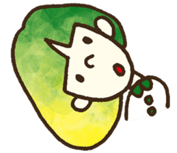 Bobbed a girl sometimes a cat sticker #12611341