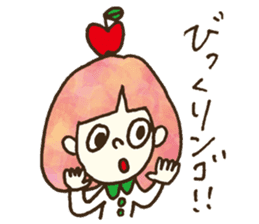 Bobbed a girl sometimes a cat sticker #12611356