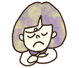 Bobbed a girl sometimes a cat sticker #12611362