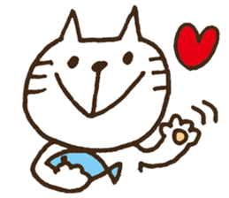 Bobbed a girl sometimes a cat sticker #12611373