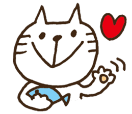 Bobbed a girl sometimes a cat sticker #12611373