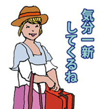 Mom and her friends sticker #12611492