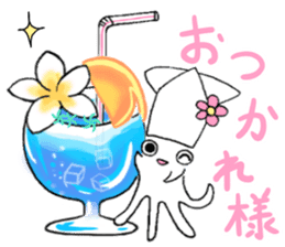 summer vacation of ikame chan sticker #12611631