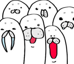 Azamaro and Fish. sticker #12612129