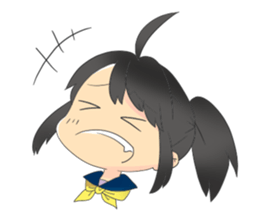 cute sailor girl sticker #12612254