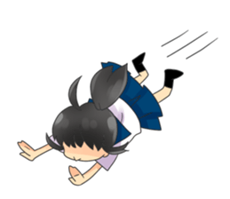 cute sailor girl sticker #12612257