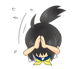 cute sailor girl sticker #12612263