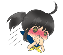 cute sailor girl sticker #12612269