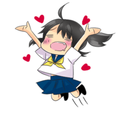 cute sailor girl sticker #12612289