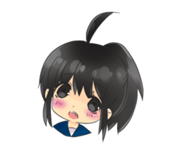 cute sailor girl sticker #12612292