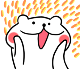 White cat Nyantarou sticker #12612298